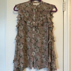 Robert Rodriguez Floral Blouse